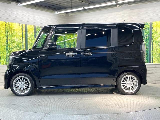 Ｎ－ＢＯＸカスタム Ｌターボ　両側電動ドア　ＳＤナビ　バックカメラ　衝突被害軽減システム　禁煙車　ハーフレザーシート　シートヒーター　スマートキー　ＬＥＤヘッド　ビルトインＥＴＣ　純正１５インチＡＷ　オートハイビーム　車線逸脱警報（26枚目）