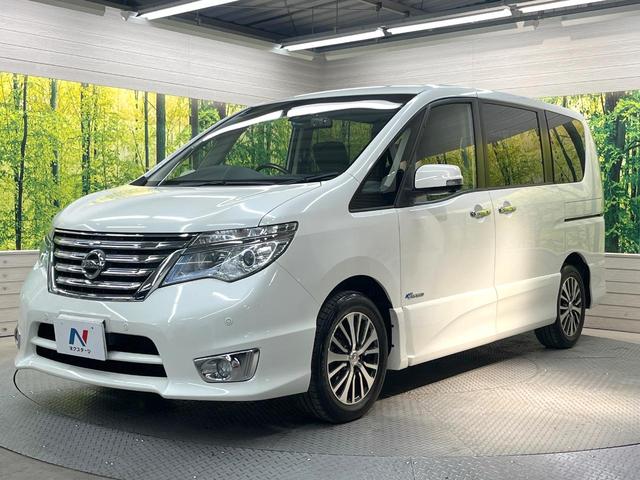 セレナ ハイウェイスター　Ｖセレ＋セーフティＩＩ　ＳＨＶ　後席モニター　両側電動ドア　純正ＳＤナビ　全周囲カメラ　衝突被害軽減システム　禁煙車　コーナーセンサー　スマートキー　ＬＥＤヘッド　ビルトインＥＴＣ　クルコン　純正１６インチアルミ　オートハイビーム（30枚目）