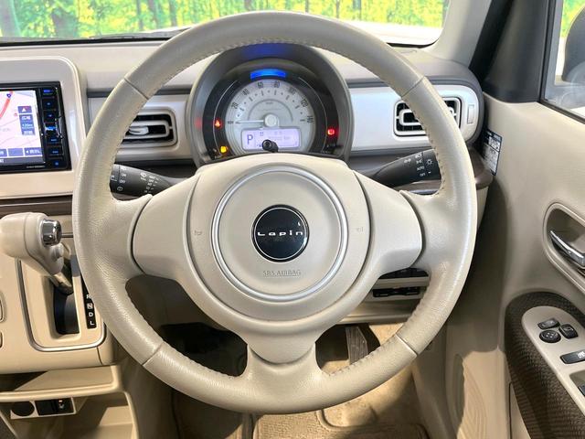 アルトラパン Fリミテッド SDナビ バックカメラ 衝突被害軽減システム 禁煙車 シートヒーター スマートキー HIDヘッド ETC 純正14インチアルミ オートライト オートエアコン Bluetooth CD DVD再生(11枚目)