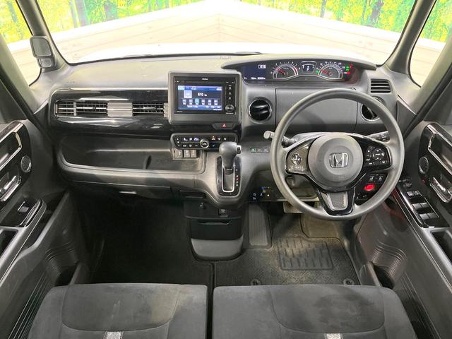 Ｎ－ＢＯＸカスタム Ｌ　純正ディスプレイオーディオ　両側電動ドア　バックカメラ　衝突被害軽減システム　禁煙車　コーナーセンサー　スマートキー　ＬＥＤヘッド　ＥＴＣ　純正１４インチアルミ　オートハイビーム　車線逸脱警報（2枚目）