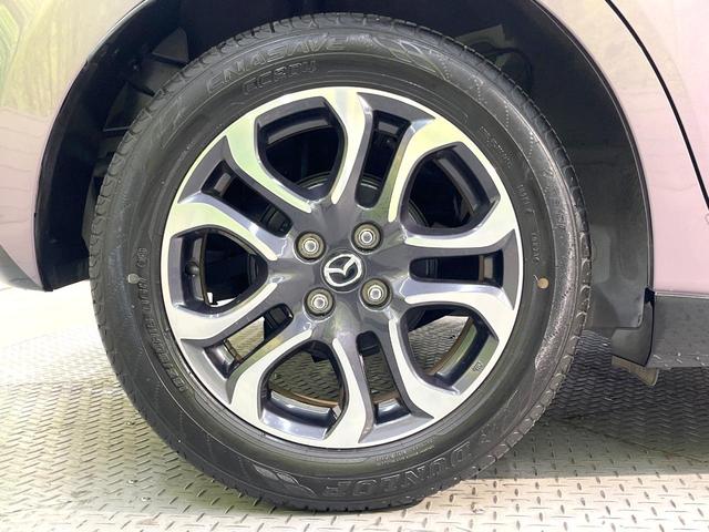 デミオ ＸＤツーリング　メーカーナビ　バックカメラ　衝突被害軽減システム　禁煙車　スマートキー　ＨＩＤヘッド　ＥＴＣ　クルコン　純正１６インチアルミ　車線逸脱警報　オートライト　オートエアコン（56枚目）