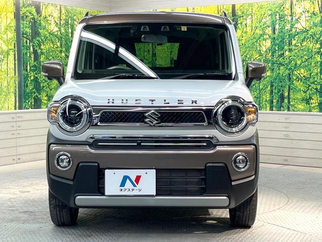 ハスラー ＪスタイルＩＩターボ　９型メーカーナビ　全周囲カメラ　衝突被害軽減システム　レーダークルーズ　禁煙車　ハーフレザーシート　コーナーセンサー　スマートキー　ＬＥＤヘッド　ルーフレール　ビルトインＥＴＣ　純正１５インチアルミ（14枚目）