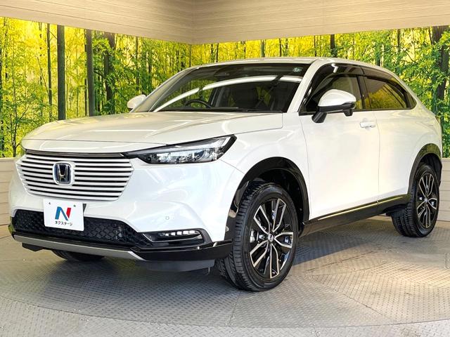 ヴェゼル ｅ：ＨＥＶ　Ｚ　バックカメラ　衝突被害軽減システム　禁煙車　電動リアゲート　ハーフレザーシート　コーナーセンサー　スマートキー　ＬＥＤヘッド　ＥＴＣ２．０　純正１８インチアルミ　オートハイビーム　車線逸脱警報（24枚目）