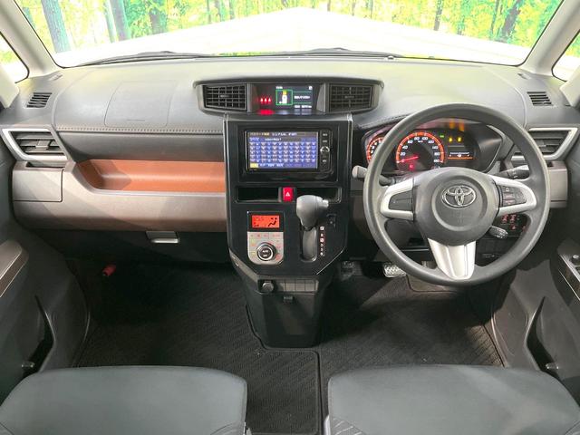 ルーミー G S 純正SDナビ 両側電動ドア 衝突被害軽減システム 禁煙車 スマートキー ETC クルコン オートライト オートエアコン Bluetooth CD フルセグ(2枚目)