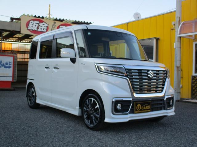 スペーシアカスタム ハイブリッドＸＳ　ＳＤナビ　バックカメラ　ＥＴＣ　両側自動スライド　シートヒーター（3枚目）