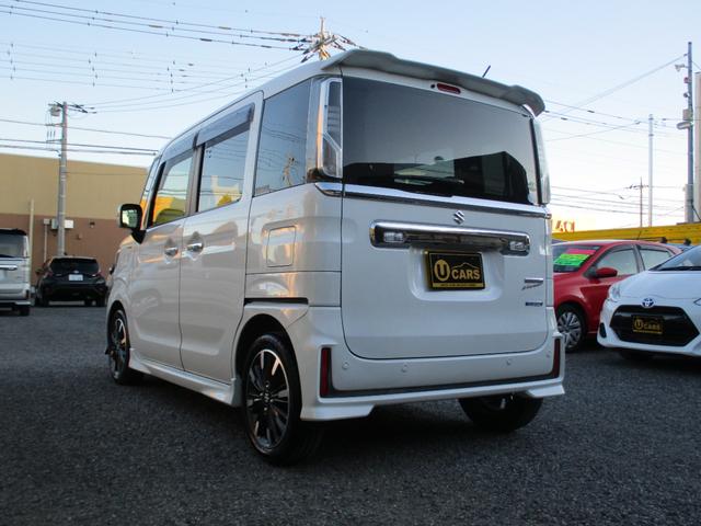 スペーシアカスタム ハイブリッドＸＳ　ＳＤナビ　バックカメラ　ＥＴＣ　両側自動スライド　シートヒーター（4枚目）