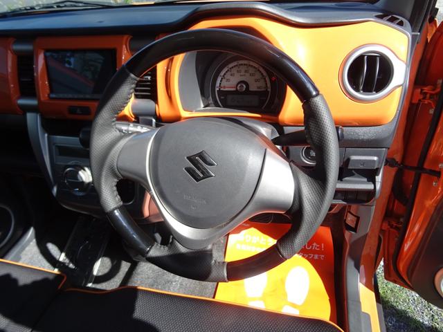 ハスラー Ｘ　ナビ／ＴＶ／バックカメラ／木目調／レザーコンビハンドル（13枚目）