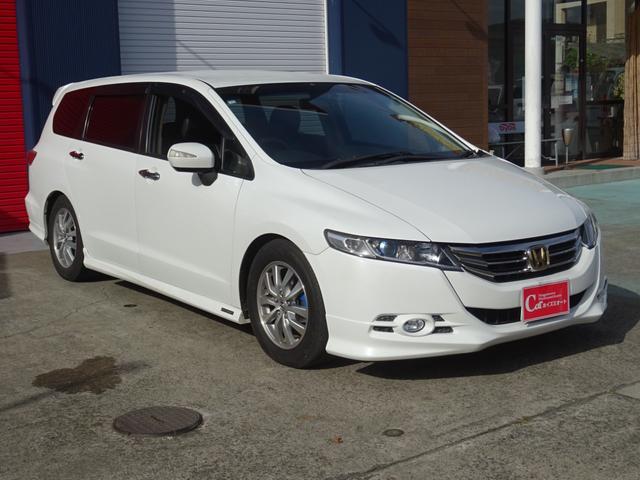 オデッセイ Mエアロパッケージ TEIN車高調/ストラーダカーナビ/フルセグ/バックカメラ/ETC/ドラレコ前後/リアスポイラー/スマートキー×2(3枚目)