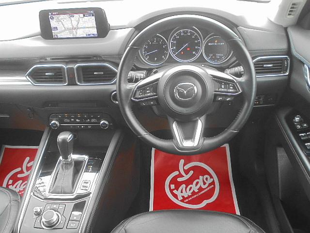 ＣＸ－５ ２５Ｓ　Ｌパッケージ　マツダコネクト　３６０°ビューモニタ・パーキングセンサー　フルセグ　社外２０インチアルミ　レザーシート　シートヒーター　ＳＣＢＳ　ＢＳＭ　ＬＡＳ　レーダークルーズ　パワーゲート　ＬＥＤヘッド　ＥＴＣ（16枚目）