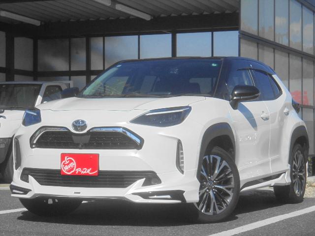 ヤリスクロス Ｚ　４ＷＤ　パールツートン　モデリスタエアロ　純ディスプレイオーディオ（ナビ付）フルセグ　全方位カメラ　セーフティセンス　レーダークルコン　ＬＤＡ　ＢＳＭ　ＯＰスピーカー　エンジンスターター（7枚目）