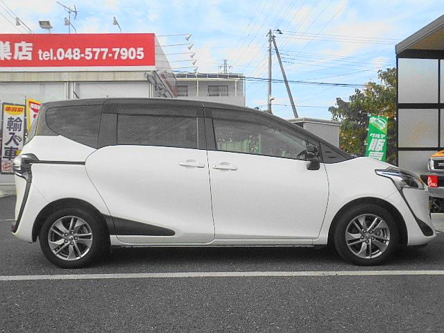 シエンタ ファンベースＧ　パールツートン　純ＳＤナビ　フルセグ　全方位カメラ　セーフティセンス　両側パワースライドドア　前後ドラレコ　スマートキー　プッシュスタート　アイドリングストップ　純１５アルミ（4枚目）