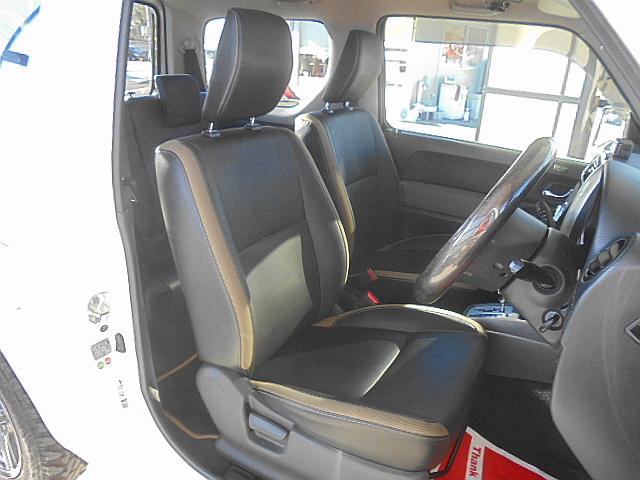 ジムニー ランドベンチャー　イクリプスナビ　フルセグ　マッドガード　パートタイム４ＷＤ　黒半革シート　Ｄ席シートヒーター　キーレス　フォグ　ミラーヒーター　純１６アルミ　Ｍ＋Ｓタイヤ　フロアマット　ドアバイザー（24枚目）