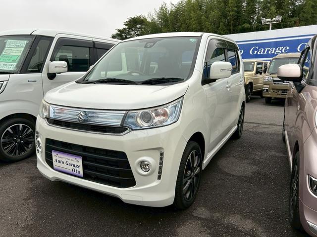 ワゴンＲスティングレー Ｔ　ＥＴＣ　ナビ　ＴＶ　オートクルーズコントロール　衝突被害軽減システム　ＨＩＤ　スマートキー　アイドリングストップ　電動格納ミラー　シートヒーター　ベンチシート　ＣＶＴ　盗難防止システム　ＡＢＳ　ＥＳＣ（2枚目）