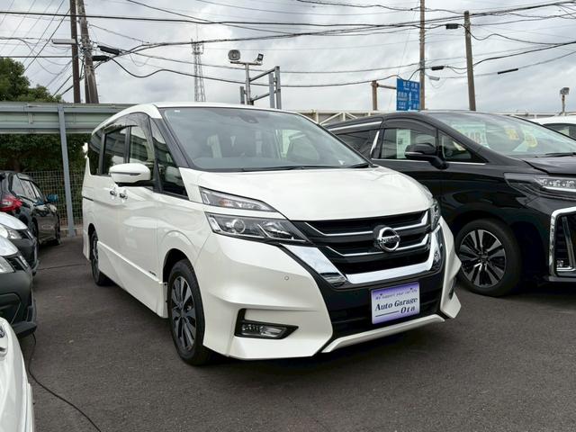 セレナ ハイウェイスター　ＶセレクションＩＩ　ドライブレコーダー　ＥＴＣ　フロントカメラ　ナビ　ＴＶ　クリアランスソナー　オートクルーズコントロール　パークアシスト　衝突被害軽減システム　両側電動スライドドア　オートライト　ＬＥＤヘッドランプ（4枚目）