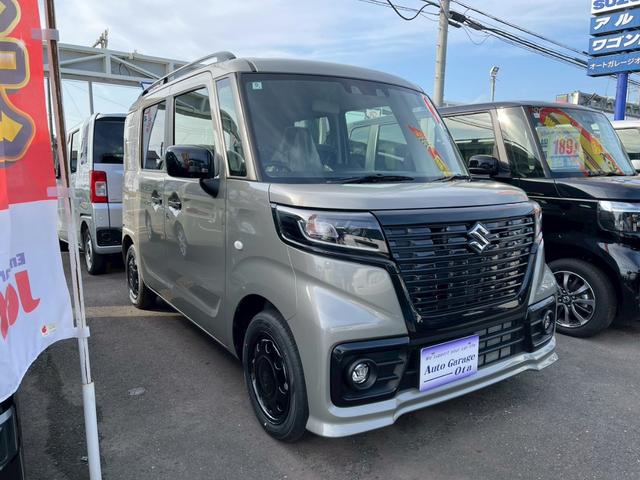 スペーシアベース XF CVT 衝突被害軽減システム クリアランスソナー レーンアシスト ETC 両側スライド・片側電動 スマートキー アイドリングストップ 電動格納ミラー シートヒーター オートライト ESC(4枚目)