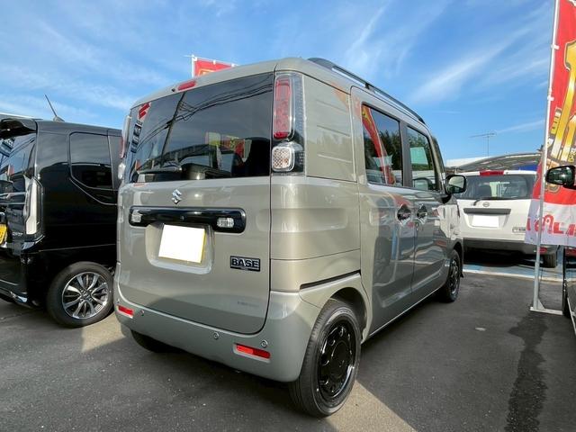 スペーシアベース XF CVT 衝突被害軽減システム クリアランスソナー レーンアシスト ETC 両側スライド・片側電動 スマートキー アイドリングストップ 電動格納ミラー シートヒーター オートライト ESC(5枚目)