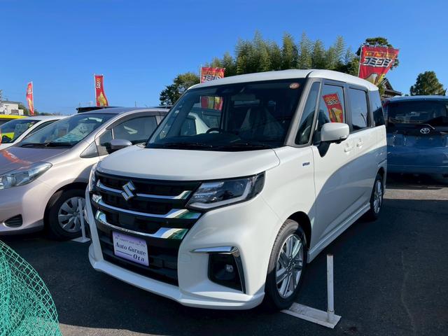 ソリオ ハイブリッドMZ 全周囲カメラ ナビ TV クリアランスソナー オートクルーズコントロール レーンアシスト 衝突被害軽減システム 両側電動スライドドア オートライト LEDヘッドランプ スマートキー(2枚目)