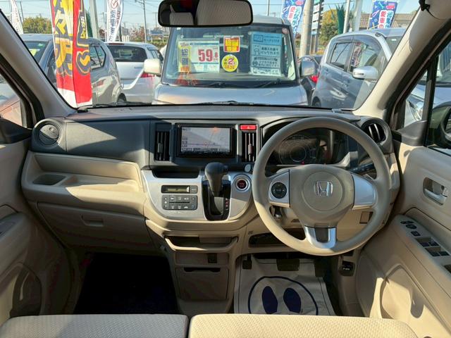 Ｎ－ＷＧＮ Ｇ　ＥＴＣ　バックカメラ　ナビ　ＴＶ　スマートキー　アイドリングストップ　電動格納ミラー　ベンチシート　ＣＶＴ　盗難防止システム　ＡＢＳ　ＥＳＣ　ＣＤ　ＤＶＤ再生　ＵＳＢ　Ｂｌｕｅｔｏｏｔｈ（33枚目）