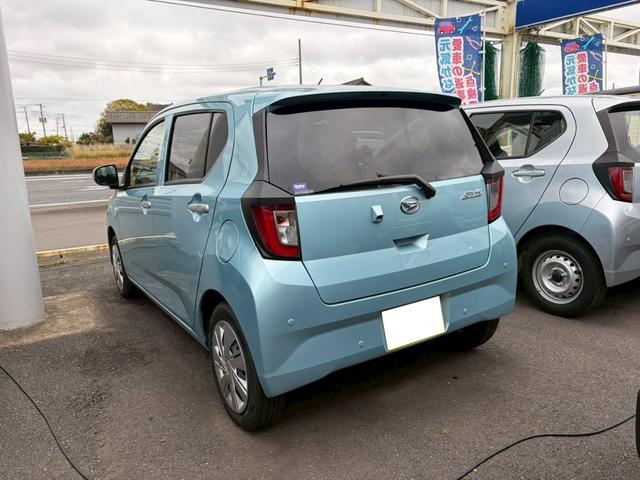 ミライース X SAIII バックカメラ クリアランスソナー 衝突被害軽減システム オートマチックハイビーム オートライト LEDヘッドランプ キーレスエントリー アイドリングストップ 電動格納ミラー CVT 盗難防止システム(7枚目)