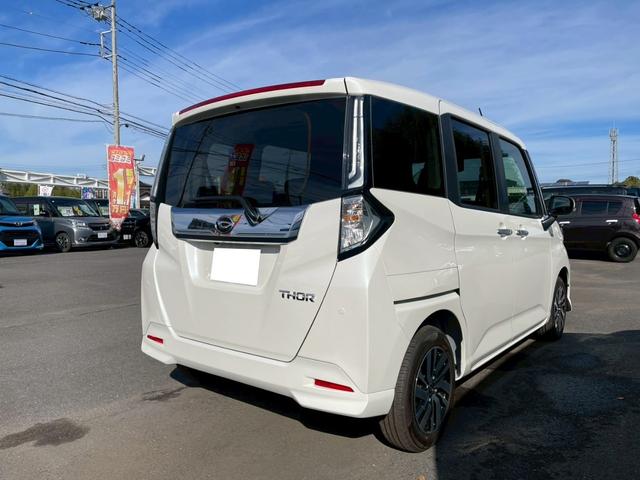 トール カスタムＧ　バックカメラ　ＴＶ　両側電動スライドドア　クリアランスソナー　オートクルーズコントロール　衝突被害軽減システム　アルミホイール　オートライト　ＬＥＤヘッドランプ　スマートキー　アイドリングストップ（6枚目）