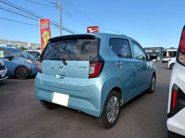 ミライース Ｘ　ＳＡＩＩＩ　バックカメラ　クリアランスソナー　衝突被害軽減システム　オートマチックハイビーム　オートライト　ＬＥＤヘッドランプ　キーレスエントリー　アイドリングストップ　電動格納ミラー　ＣＶＴ　盗難防止システム（5枚目）