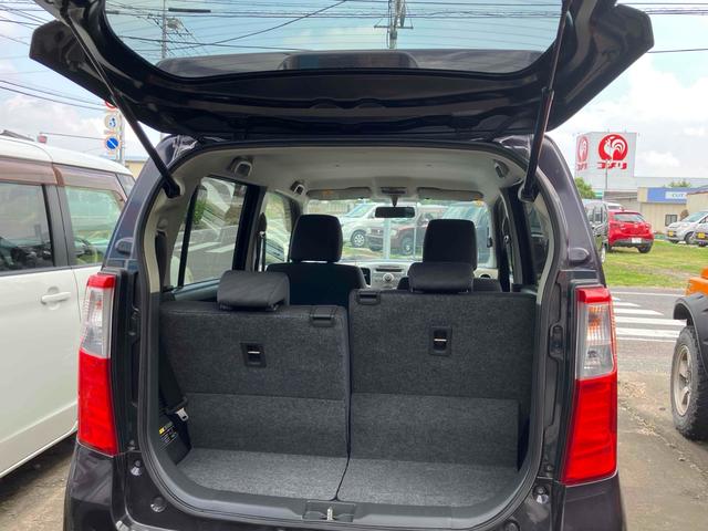 ワゴンＲ ＦＸリミテッド　４ＷＤ　スマートキー　アイドリングストップ　電動格納ミラー　シートヒーター　ベンチシート　ＣＶＴ　盗難防止システム　ＡＢＳ　ＣＤ　ミュージックプレイヤー接続可　アルミホイール　衝突安全ボディ　エアコン（19枚目）