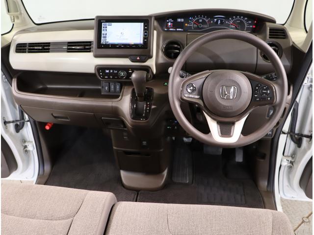 N-BOX L 衝突回避支援ブレーキ I-STOP クリソナ ドラレコ付 PW パワステ Sヒーター スマ-トキ- Bカメ 地デジTV ナビ&TV サイドエアバック 横滑り防止 ETC車載器 LEDライト DVD(14枚目)