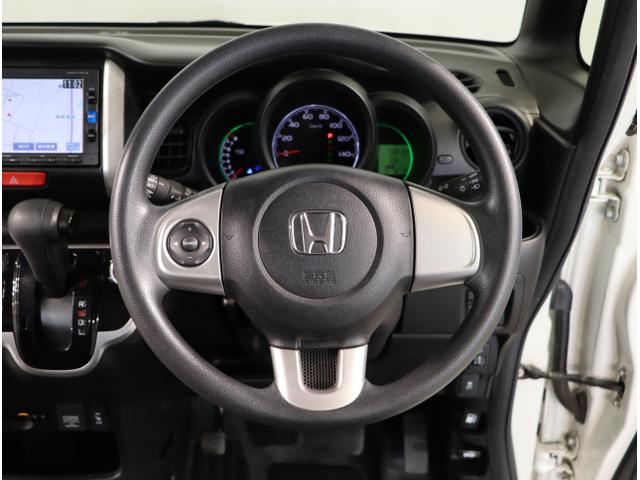 N-BOX GSSパッケージ Iストップ 両側スライド片側電動ドア ダブルエアバック TVナビ イモビ 1セグTV 前席シートヒーター スマートキー&プッシュスタート ベンチシ-ト ETC付き キーレスエントリ(15枚目)