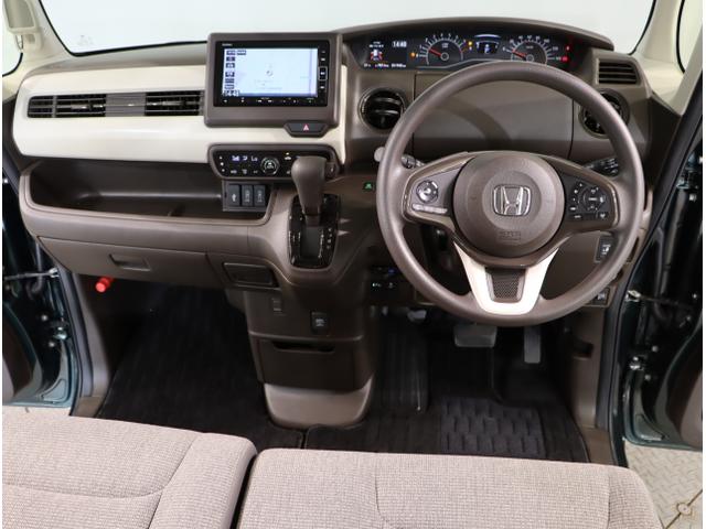 N-BOX L 衝突回避支援ブレーキ I-STOP クリソナ PW パワステ Sヒーター スマ-トキ- Bカメ 地デジTV ナビ&TV 横滑り防止 ETC車載器 LEDライト エアコン付き DVD Wエアバック(14枚目)