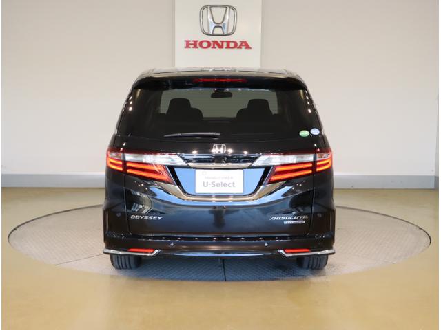 オデッセイハイブリッド ハイブリッドアブソルート・EXホンダセンシング 衝突被害軽減S PWシート LEDライト 地上デジタル Pアシスト 3列シート オートクルーズ オートエアコン USB ESC オットマン 盗難防止装置(12枚目)