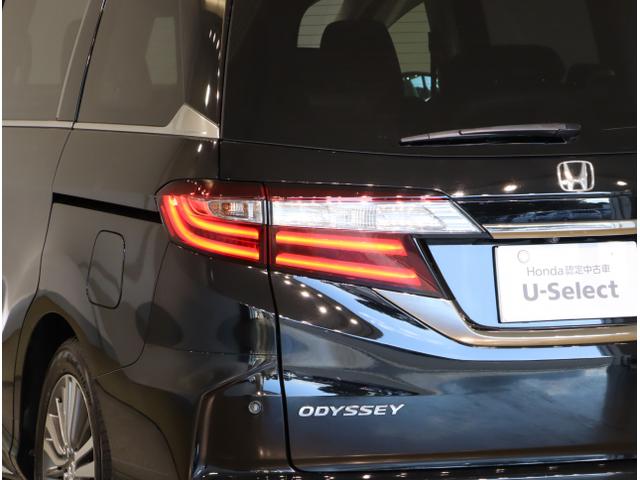 オデッセイハイブリッド ハイブリッドアブソルート・EXホンダセンシング 衝突被害軽減S PWシート LEDライト 地上デジタル Pアシスト 3列シート オートクルーズ オートエアコン USB ESC オットマン 盗難防止装置(13枚目)