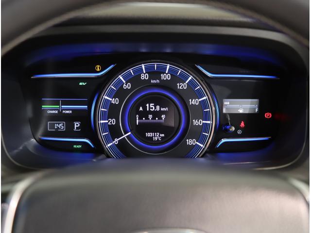 オデッセイハイブリッド ハイブリッドアブソルート・EXホンダセンシング 衝突被害軽減S PWシート LEDライト 地上デジタル Pアシスト 3列シート オートクルーズ オートエアコン USB ESC オットマン 盗難防止装置(16枚目)