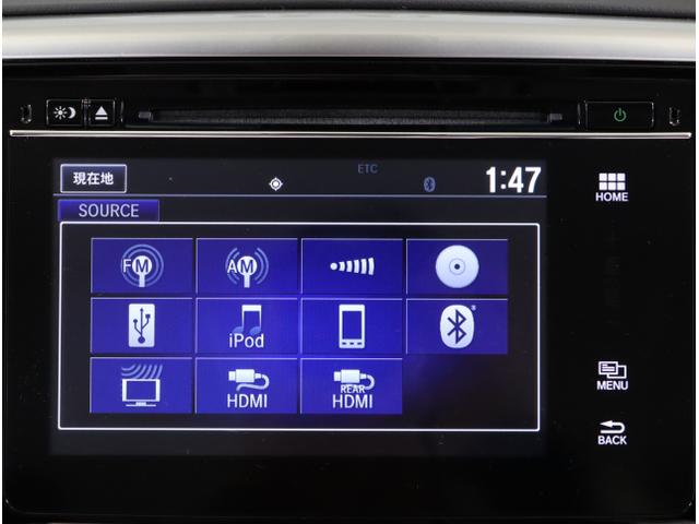 オデッセイハイブリッド ハイブリッドアブソルート・EXホンダセンシング 衝突被害軽減S PWシート LEDライト 地上デジタル Pアシスト 3列シート オートクルーズ オートエアコン USB ESC オットマン 盗難防止装置(21枚目)