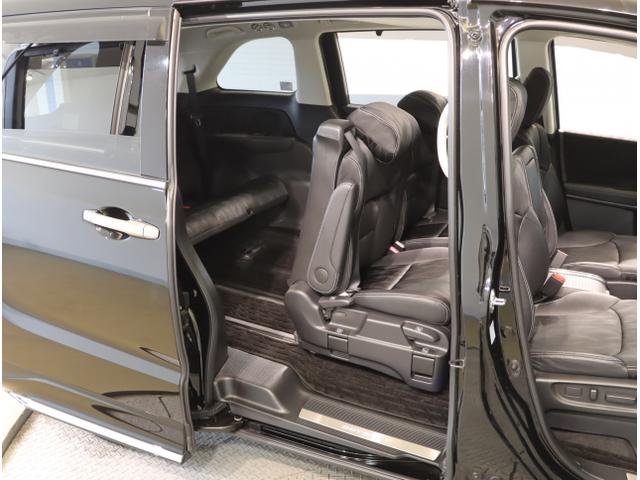 オデッセイハイブリッド ハイブリッドアブソルート・EXホンダセンシング 衝突被害軽減S PWシート LEDライト 地上デジタル Pアシスト 3列シート オートクルーズ オートエアコン USB ESC オットマン 盗難防止装置(48枚目)