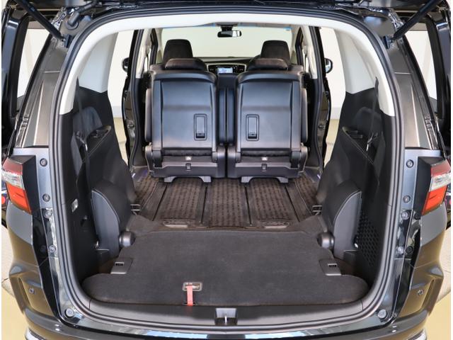 オデッセイハイブリッド ハイブリッドアブソルート・EXホンダセンシング 衝突被害軽減S PWシート LEDライト 地上デジタル Pアシスト 3列シート オートクルーズ オートエアコン USB ESC オットマン 盗難防止装置(52枚目)