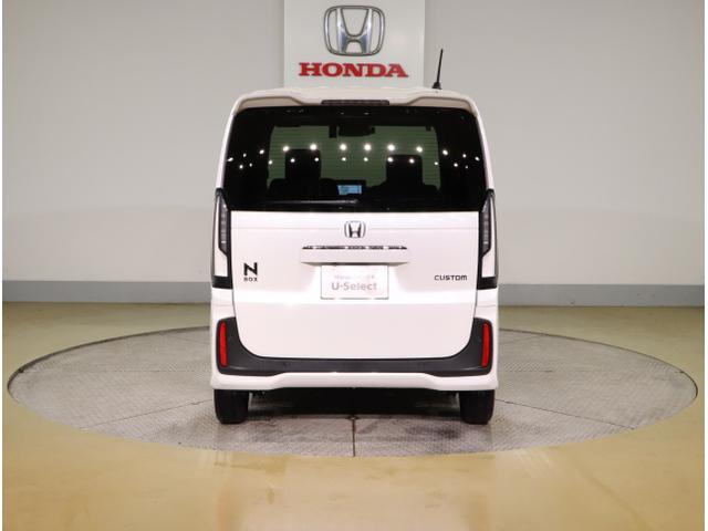 Ｎ－ＢＯＸカスタム ベースグレード　ＵＳＢ接続　ＣＭＢＳ　Ｄレコ　ベンチシート　オートエアコン　スマートキ　ＬＥＤ　盗難防止装置　クルコン　ＥＴＣ　バックカメラ　フルセグＴＶ　パワーステアリング　エアバッグ　ＥＳＣ（6枚目）