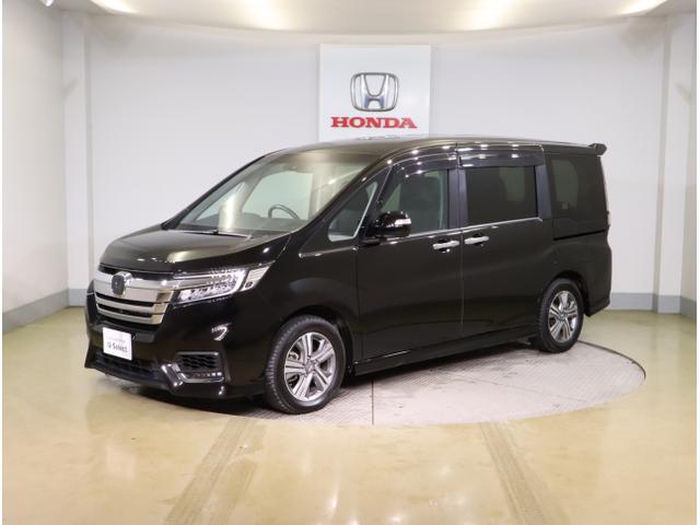ステップワゴンスパーダ ｅ：ＨＥＶスパーダＧ・ＥＸホンダセンシング　エアバック　Ｐアシスト　地デジ　クルコン　サイドエアバッグ　シ－トヒ－タ－　衝突軽減システム　スマキー　ＬＥＤランプ　ドラレコ　ＵＳＢ接続　ＡＢＳ（3枚目）