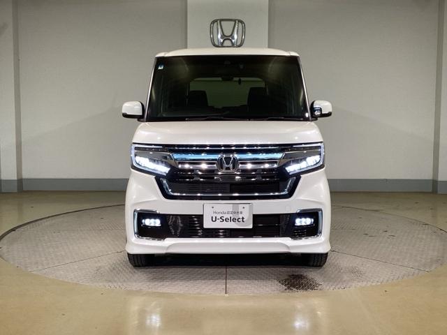 Ｎ－ＢＯＸカスタム Ｌ　両席エアバック　左右電動スライドドア　Ｂモニタ　ブレーキサポート　セキュリティー　ＬＥＤランプ　キーレスエントリー　ＳＲＳ　横滑り防止機能　ＤＶＤ再生機能　パワーステアリング　オートクルーズ　ＰＷ（10枚目）