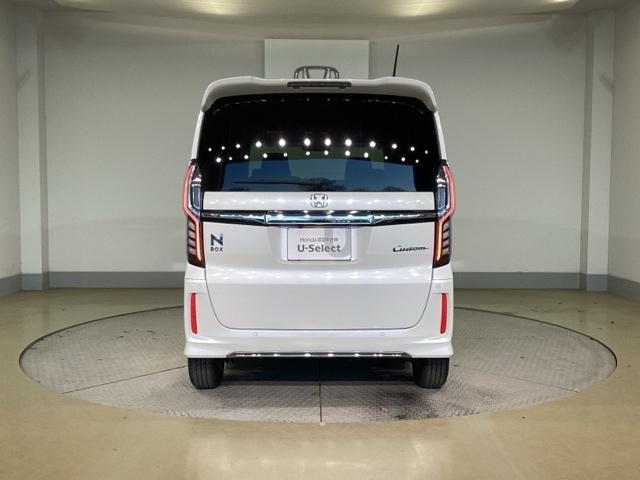 Ｎ－ＢＯＸカスタム Ｌ　両席エアバック　左右電動スライドドア　Ｂモニタ　ブレーキサポート　セキュリティー　ＬＥＤランプ　キーレスエントリー　ＳＲＳ　横滑り防止機能　ＤＶＤ再生機能　パワーステアリング　オートクルーズ　ＰＷ（12枚目）
