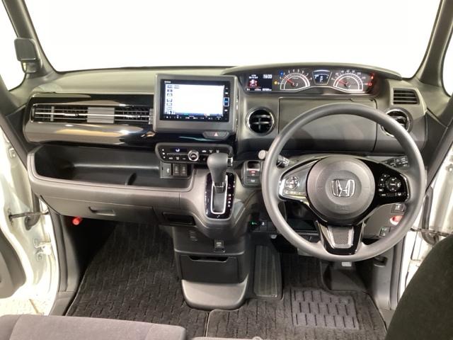 Ｎ－ＢＯＸカスタム Ｌ　両席エアバック　左右電動スライドドア　Ｂモニタ　ブレーキサポート　セキュリティー　ＬＥＤランプ　キーレスエントリー　ＳＲＳ　横滑り防止機能　ＤＶＤ再生機能　パワーステアリング　オートクルーズ　ＰＷ（14枚目）