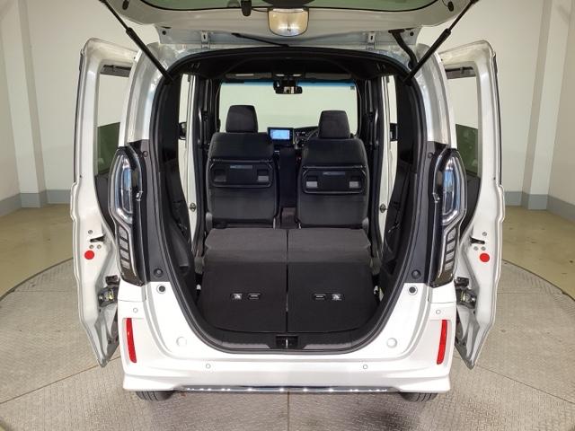 Ｎ－ＢＯＸカスタム Ｌ　両席エアバック　左右電動スライドドア　Ｂモニタ　ブレーキサポート　セキュリティー　ＬＥＤランプ　キーレスエントリー　ＳＲＳ　横滑り防止機能　ＤＶＤ再生機能　パワーステアリング　オートクルーズ　ＰＷ（44枚目）