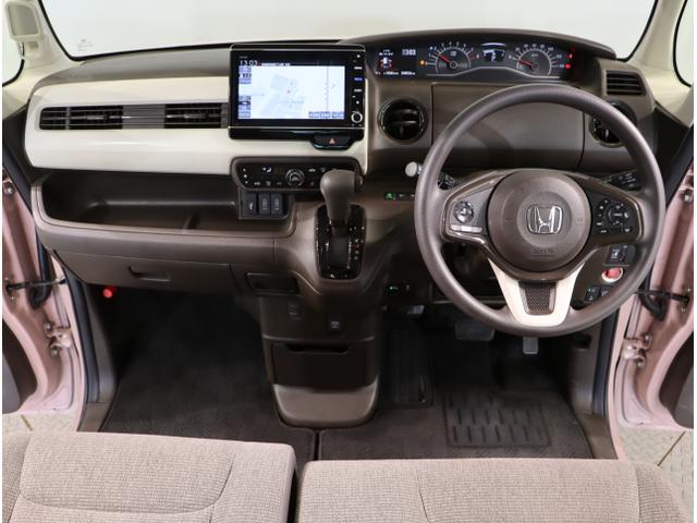 N-BOX L USB入力 DVD視聴可能 LEDランプ シートヒータ 運転席エアバッグ イモビライザー キーフリー Rカメ パワーウインドウ ナビTV 助手席エアバッグ エアコン 地デジ PS 横滑り防止機能(14枚目)