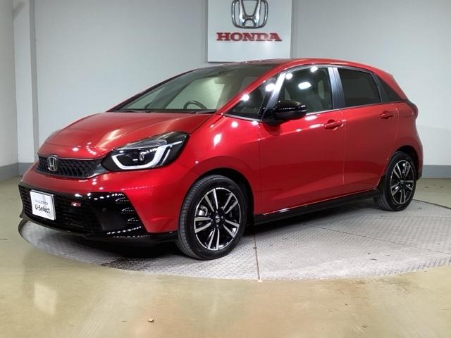 フィット ＲＳ　サポカー　ＵＳＢ接続　盗難防止システム　ＡＵＴＯライト　リヤカメラ　ＤＶＤ再生　ＬＥＤライト　ＡＢＳ　ＥＳＣ　サイドエアバッグ　キーレス　フルオートエアコン　スマートキー　フルセグＴＶ　クルコン（3枚目）