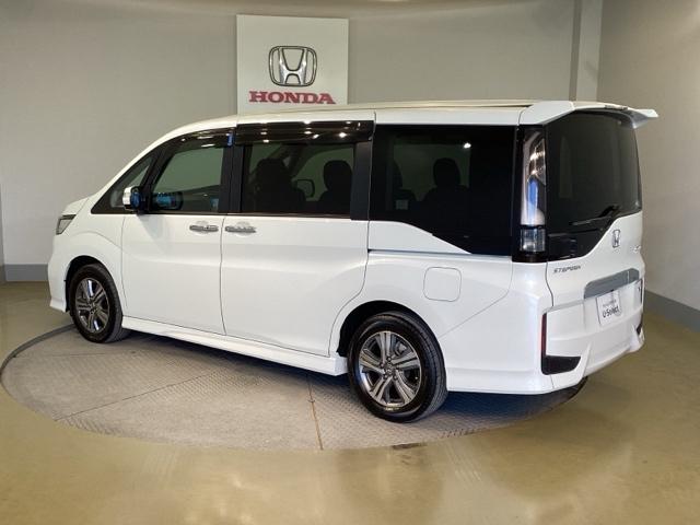 ステップワゴンスパーダ e:HEVスパーダG・EXホンダセンシング オートクルーズ 左右電動スライドドア フルセグテレビ ダブルエアコン 誤発進抑制 Bモニ セキュリティアラーム フルオートエアコン スマートキーシステム(5枚目)