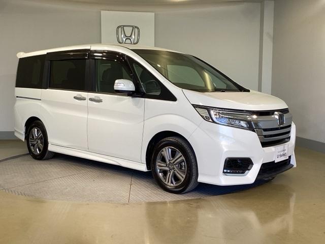 ステップワゴンスパーダ e:HEVスパーダG・EXホンダセンシング オートクルーズ 左右電動スライドドア フルセグテレビ ダブルエアコン 誤発進抑制 Bモニ セキュリティアラーム フルオートエアコン スマートキーシステム(9枚目)