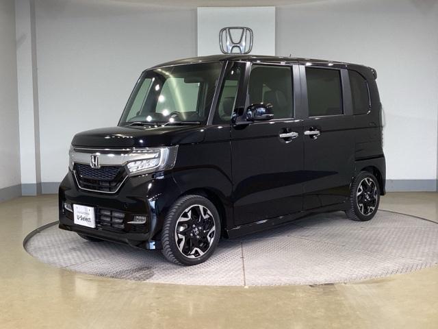 Ｎ－ＢＯＸカスタム Ｇ・Ｌターボホンダセンシング　シートヒータ　ベンチ　横滑り防止システム　地デジフルセグ　ＴＶナビ　Ｗエアバック　サイドエアバック　ターボ車　ＵＳＢ　セキュリティアラーム　ＥＴＣ付　ＤＶＤ　ＬＥＤライト（3枚目）
