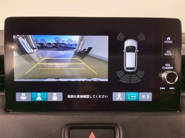 ヴェゼル ｅ：ＨＥＶＺ　Ｓヒータ　地デジフルセグＴＶ　電動テールゲート　サイドエアバッグ　後カメラ　前後障害物センサー　横滑防止装置　エアコン　ＬＥＤヘットライト　パワステ　ＵＳＢ接続　ナビＴＶ　エアバック（23枚目）