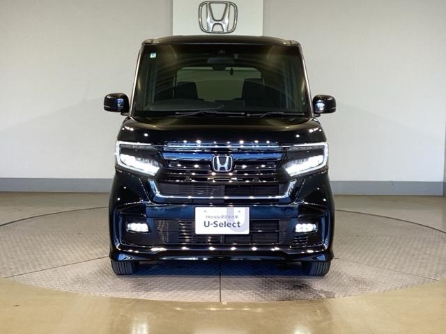 N-BOXカスタム Lスタイル+ブラック Aライト シティブレーキアクティブシステム リアカメラ パワステ シ-トヒ-タ- ABS フルセグ ナビ&TV オートエアコン クルコン 横滑防止 LEDランプ 盗難防止装置(10枚目)