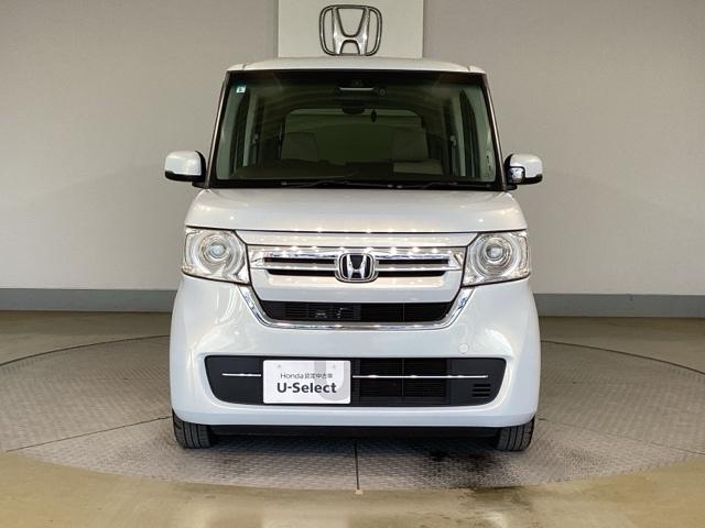 N-BOX L バックセンサー Wエアバッグ 前席シートヒーター USB接続 LED リモコンキー Bカメラ イモビ VSA ドラレコ付 PS PW エアバック ベンチシート 片側電動両側スライドドア ABS(2枚目)