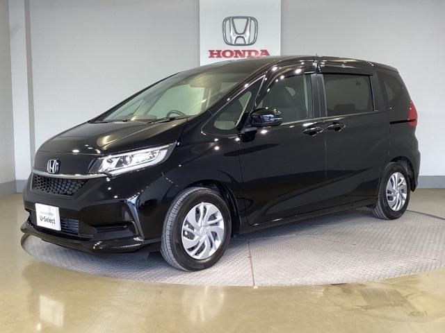 フリード＋ Ｇ　シートヒータ　誤発進抑制機能　オートクルーズ　スマキー　リアカメラ　フルオートエアコン　エアバッグ　イモビライザー　ＶＳＡ　両側電動ドア　キーフリー　ＬＥＤヘッド　Ｗエアバッグ　ＤＶＤ　ＡＢＳ（3枚目）